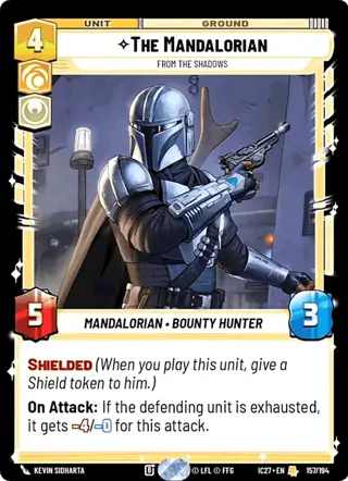The Mandalorian, From The Shadows
