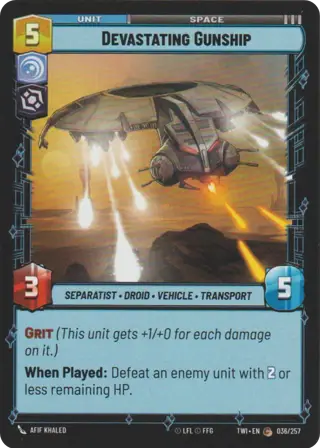 Devastating Gunship