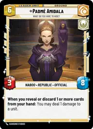 Padmé Amidala, What do you have to hide