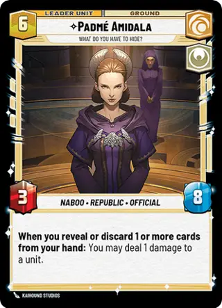 Padmé Amidala, What do you have to hide
