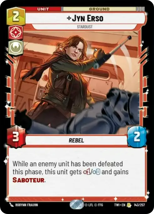 Jyn Erso, Stardust