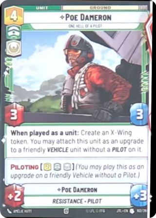 Poe Dameron, One Hell Of A Pilot