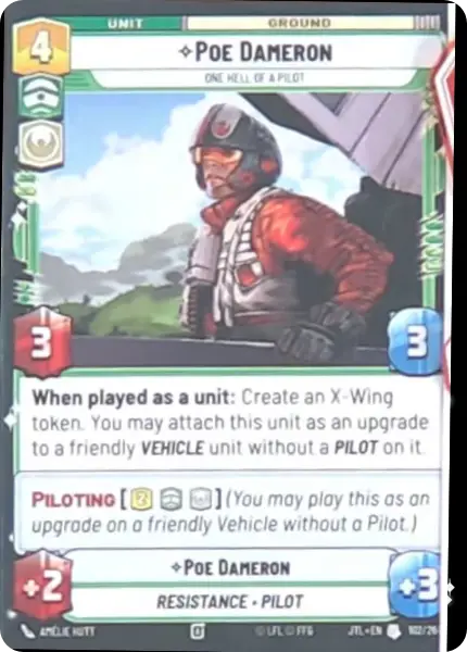 Poe Dameron, One Hell of a Pilot