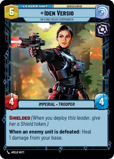 Iden Versio, Inferno Squad Commander