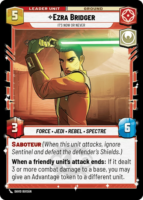 Ezra Bridger, It's Now Or Never