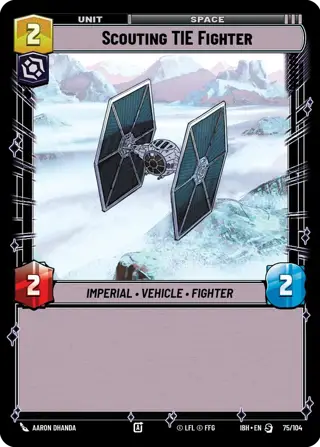 Scouting Tie Fighter