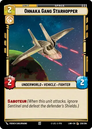Ohnaka Gang Starhopper
