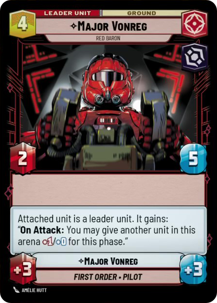 Major Vonreg, Red Baron