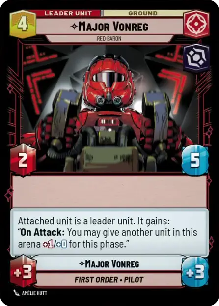 Major Vonreg, Red Baron