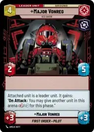 Major Vonreg, Red Baron
