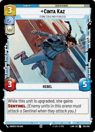 Cinta Kaz, Stone Cold And Fearless