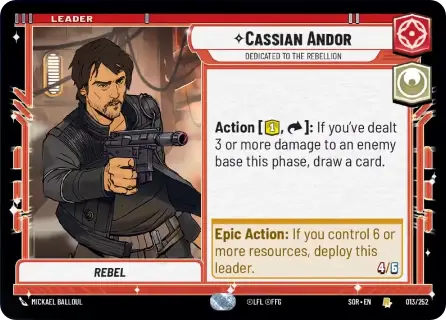 Cassian Andor, Dedicated to the Rebellion