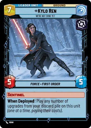 Kylo Ren, We're not done yet