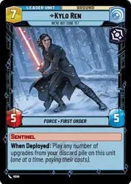 Kylo Ren, We're not done yet